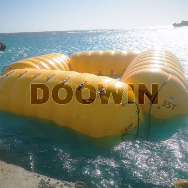 Totally Enclosed IBUs Inflatable Buoyancy Units For Marine Salvage