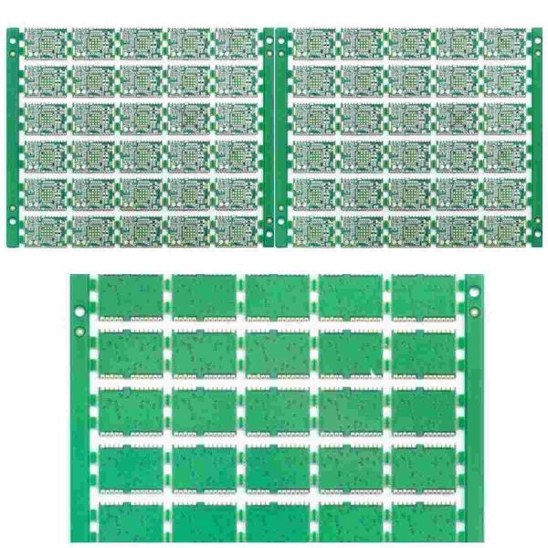 зеленый цвет 4L 	Отверстие 3mil 0.8mm ультра тонким управлением импеданса PCB половинное