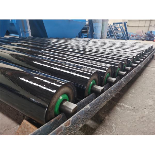 Mining / Cement / Machinery Belt CE Conveyor Steel Roller OD30MM
