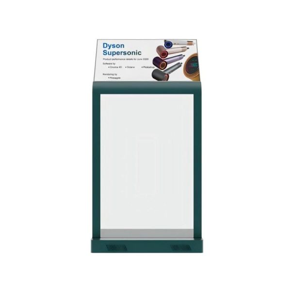 30 Inch Ultra-Thin Double-Sided Glass OLED Display Window Advertising Player for Premium Retail and Commercial Spaces