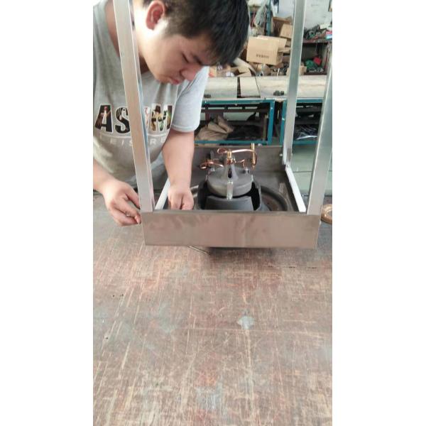 stainless steel stoven  worked by nature gas matierals stainless steel 201,size:450mmx550mmx720mm