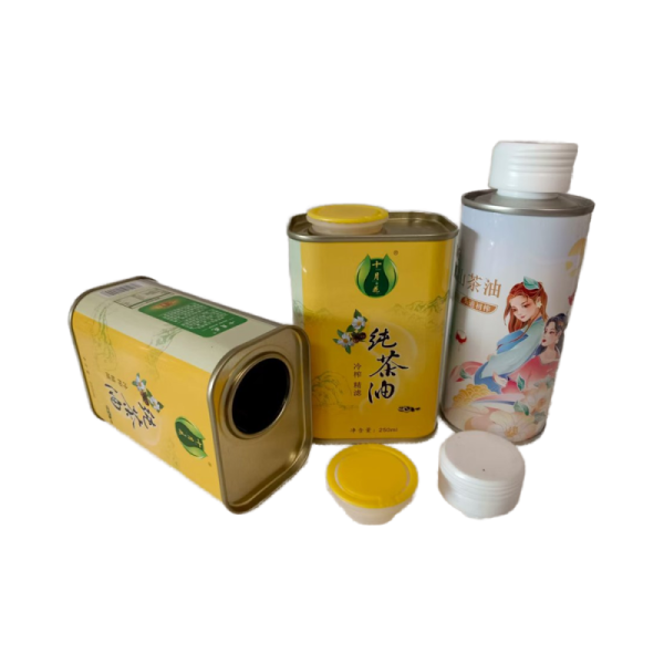 500ml Tinplate Empty Can for Edible Oil Olive Oil Food Industrial Use