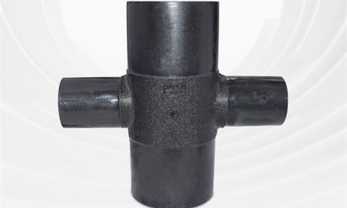 Micro Sprinkler Irrigation Steel Clamp ISO9001 Hdpe Cross