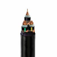 Cable de transmisión forrado PO del milivoltio de tres bases, conductor de cobre del cable de XLPE LSZH