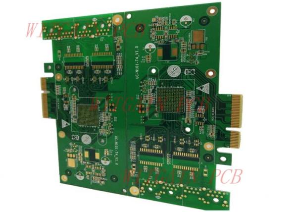 FR4 S2130 Gold Finger PCB / Pcb Gold Finger Plating 35um Copper Thickness