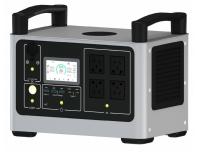 2000W 110V/220V Pure Sine Wave Outdoor Power Bank Portable Solar Power Station LiFePO4