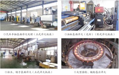 Medium Frequency Quenching Equipment For Shaft Workpiece / Ball Mechanical Parts Surface Heat Treatment