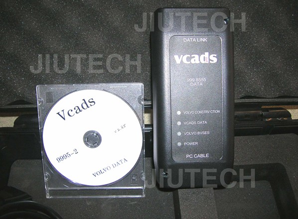 Interfaz 9998555 de  vocom  para el scanne del diagnóstico del camión de  y del excavador de