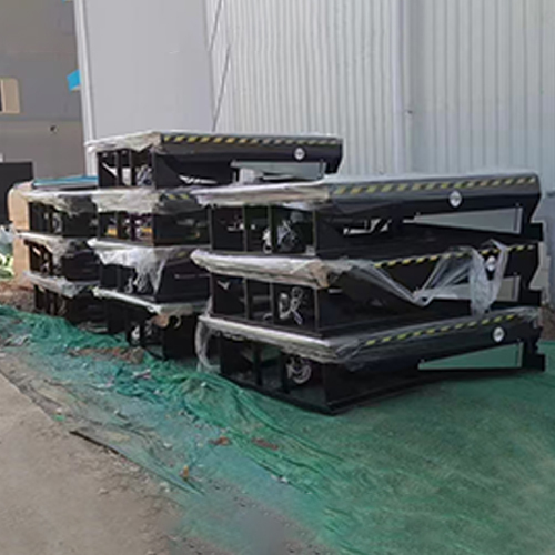 6-15ton Adjustable Height Hydraulic Container Loading Dock Leveler for Logistics Operations