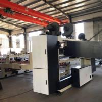 50-70 mm espesor de pared Flexo Folder Gluer con alta precisión de impresión ± 0,5 mm y formación en video