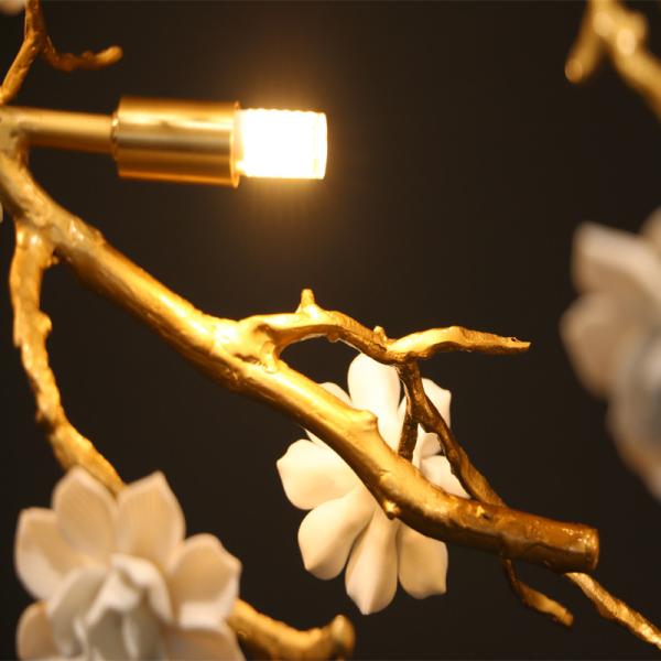 Подгонянные леты гарантии люстры 1 до 2 лепестка цветка 50000 часов продолжительности жизни