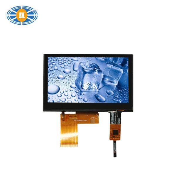 Pantalla táctil LCD de 4.3 pulgadas, pantalla LCD WVGA de 800×480, 260 cd/m2 con