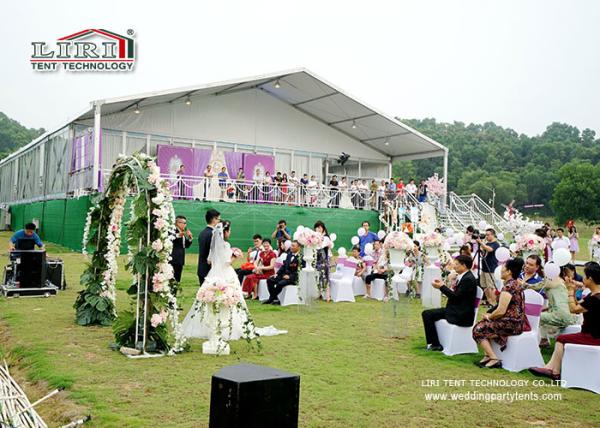 Barraca estruturas/500 de alumínio contínua do casamento do jardim de Tentst Peopple do casamento luxuoso de Ourdoor