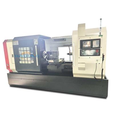 Torno CNC pesado CK6180 1000/1500/3000/4000mm 6 4 8 Estações de postos de ferramentas