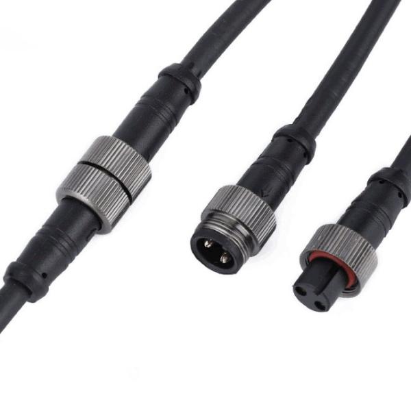 Power Industrial Cable Water Resistance 16 Copper Connectors butt 40CM