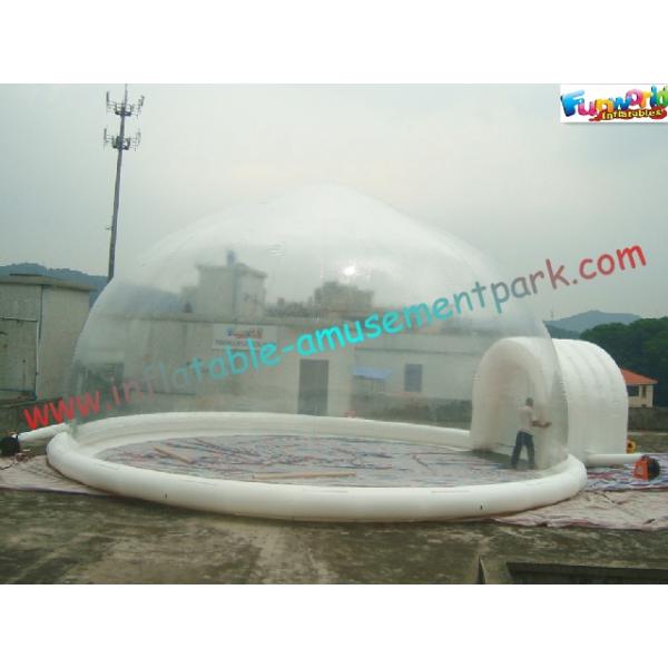 Прозрачный подгонянный раздувной шатер партии, прочное шатёр шатра пузыря