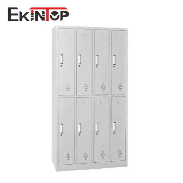 Commercial Metal Office Cupboards , Steel Storage Cabinets Detachable Waterproof