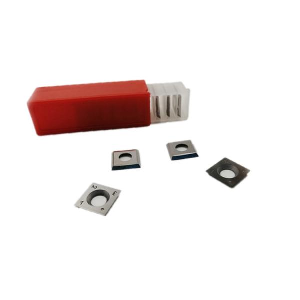 14mm*14mm*2mm Wood Working Indexable Carbide Inserts / Knives For Spiral / Helical Planer Cutter Head