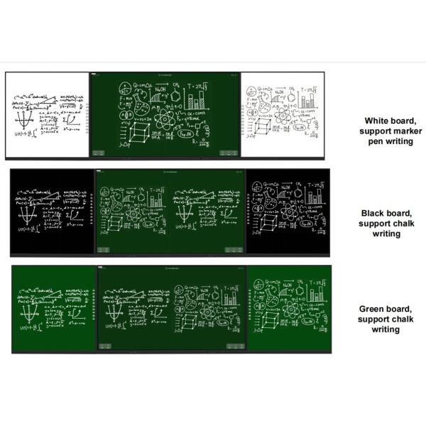 75 inch Digital Whiteboard Green boards for IFPD Interconnected LCD Blackboard