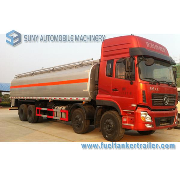 Carbon Steel 270hp 40m3 Chemical Tanker Truck Diesel / Water / Oil Tank Trailer Truck 8x4