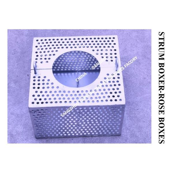 JIS F7206 MARINE ROSE BOX  STRAINERS GALVANIZED STEEL PLATE & Strum ROSE BOX STRAINER GALVANIZED STEEL PLATE