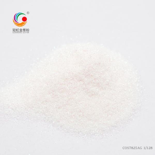 White Biodegradable Makeup Glitter Eyeshadow Powder For Christmas 2.0mm