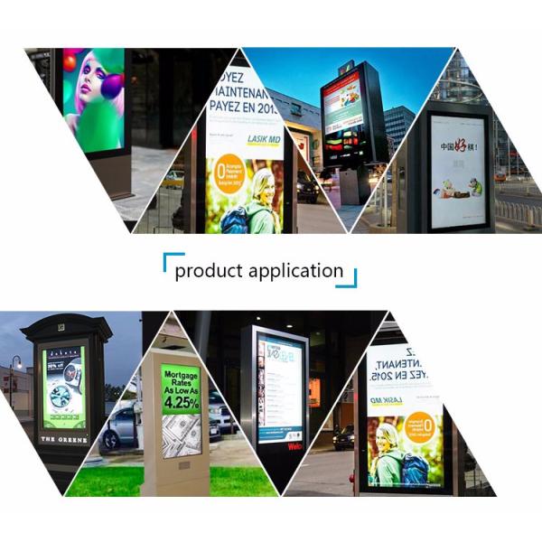 Exposição eletrônica legível do cartaz da luz solar, suporte de controle remoto do Signage de Digitas