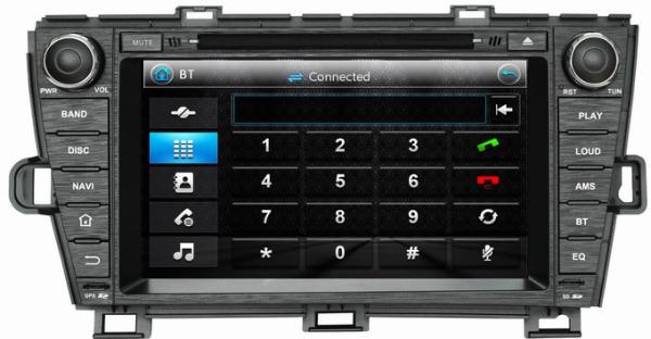 Ouchuangbo New Autoradio DVD GPS Navigation iPod USB for Toyota Prius 2009-2013 (Left) OCB-8004LA