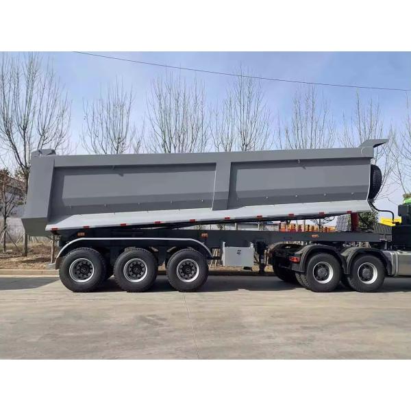 Horsepower 351-450hp Customized Rear Dump Trailer Food Truck Semi Trailer