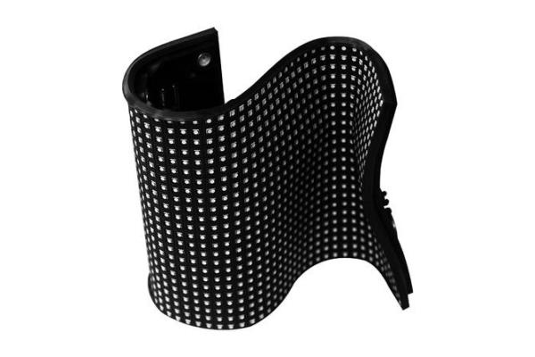 Slim Brightness Oled Flexible Led Curtain Screen 9.375mm For Rental , High Refresh Rate