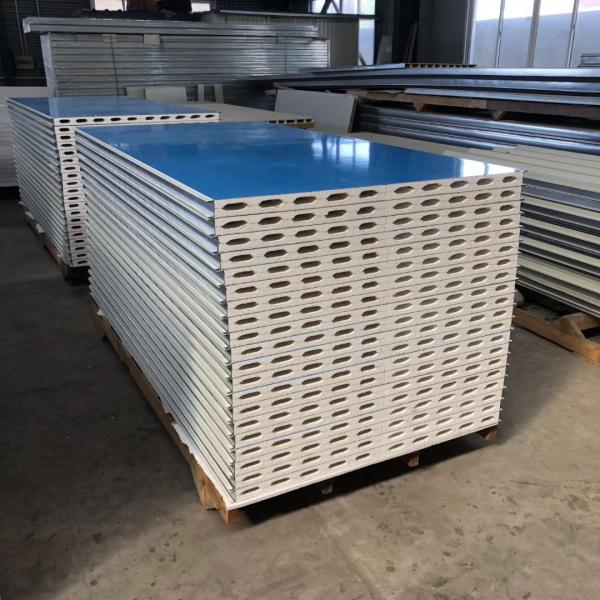 Hollow Fireproof Glass Magnesium Board Color Steel Sandwich Panels