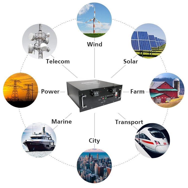 утюг Phospahte лития батареи UPS ESS 48V LiFePO4 телекоммуникаций 100Ah