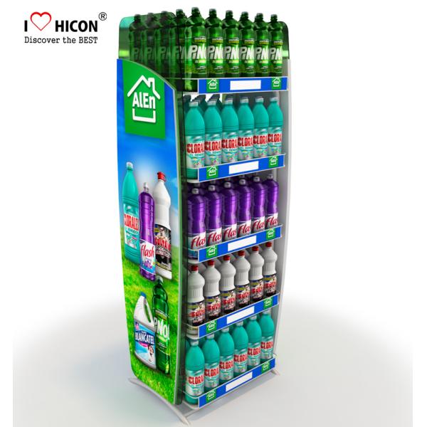 Fresh Design Wine Display Stand Retail Wine Shop Display Racks Metal 5-layer Display Shelf