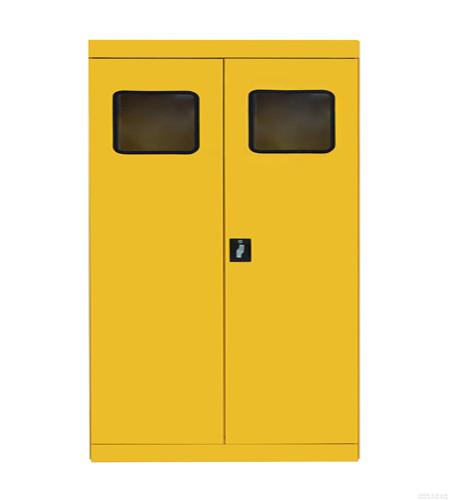 Cold Rolled Steel Sheet Gas Cylinder Cabinet With Aluminum Alloy Handle