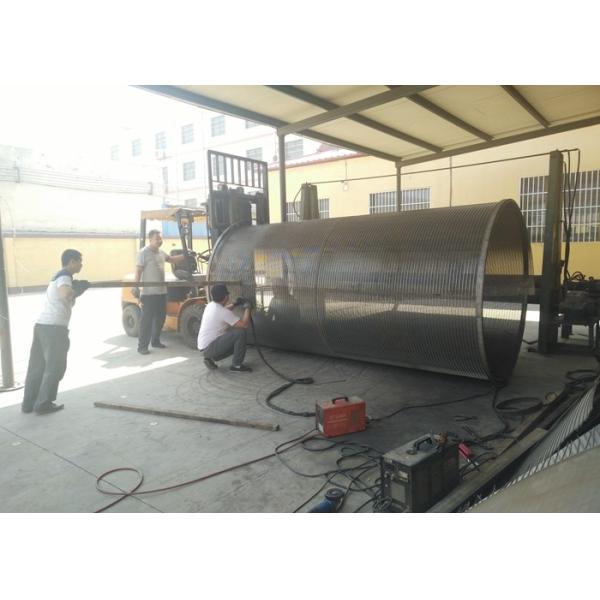 Экран барабанчика бутары провода клина СУС 316Л Джонсона для обработки навоза