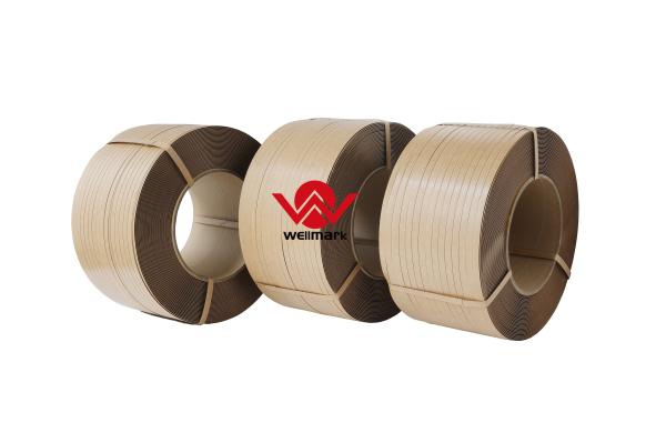 12mm Width Recyclable Paper Strap Tape / Kraft Paper Strapping Tape