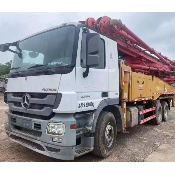 Sany Benz 49m 2019 Second-hand Concrete Pump Truck for Heavy Duty Construction