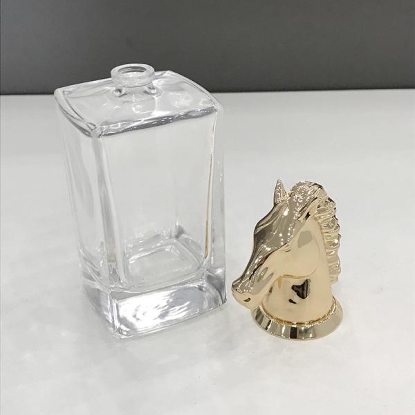Smooth Surface Zamac Perfume Bottle Cap 32*56*57mm Customized Color 10000pcs