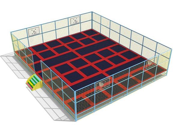 play center commercial trampoline park teenager small indoor trampoline with safety net