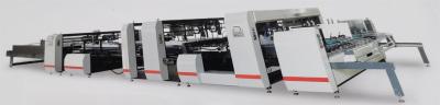 Full Automatic Double Splicing Box Folding And Gluing Machine 45KW JH-2100F-P