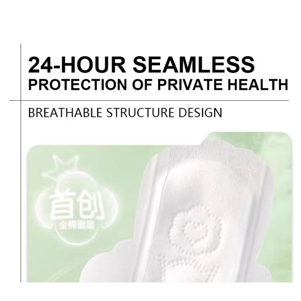 Antibacterial Vaginal Health Products Ice Breathing Ultrathin Biodegradable Menstrual Pads