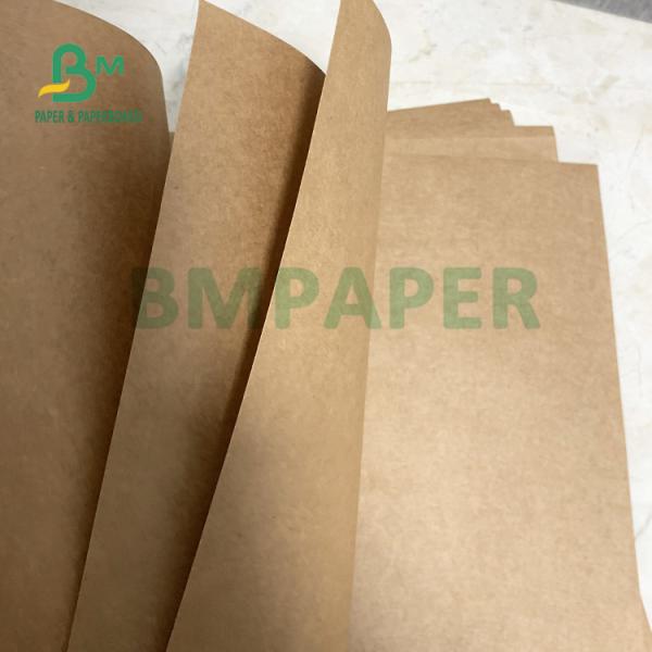 90gsm Sack Brown Kraft Liner Paper Jumbo Roll Uncoated & Smooth