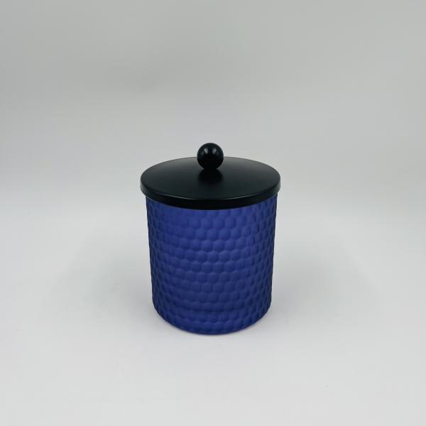 Стеклянные аксессуары для ванной комнаты с фиолетовой круглой формой с бриллиантовым рисунком лосьон насос бутылка кубок