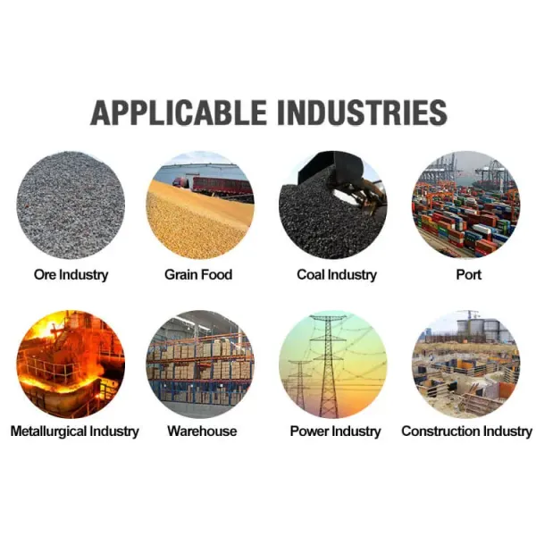 1000mm Belt Auger For Grain / Truck Loading Mobile Belt Conveyor Machine