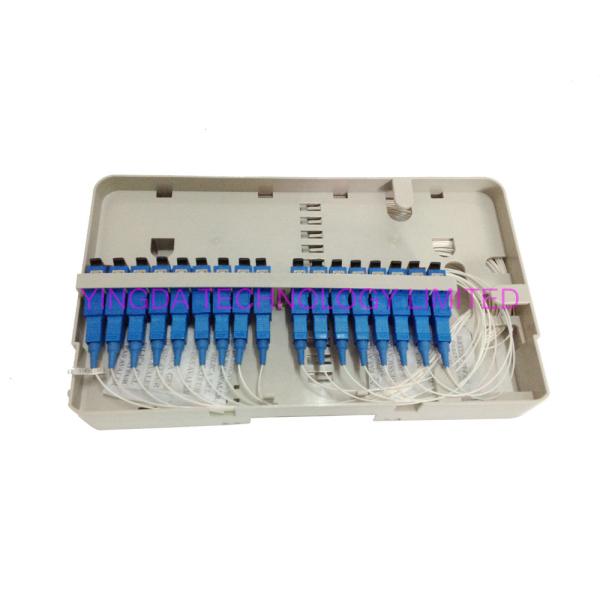 Selagem mecânica do cerco FTTH GPON da fibra ótica da montagem da parede com adaptadores do SC