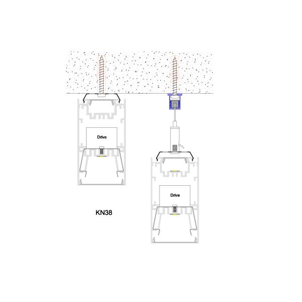 Каналы приведенные освещать прокладки освещения 50*90mm алюминиевые алюминиевые для вверх и вниз освещать профиль приведенный