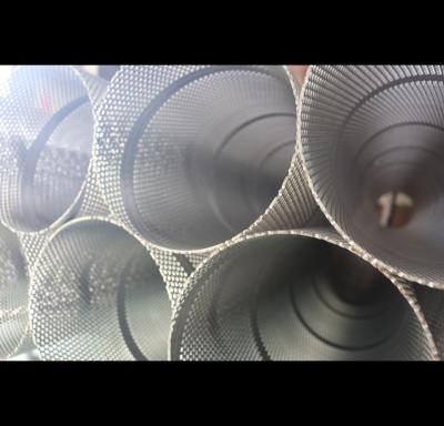 Stainless Steel Perforated Muffler Tubing For Petroleum Refining Filtration