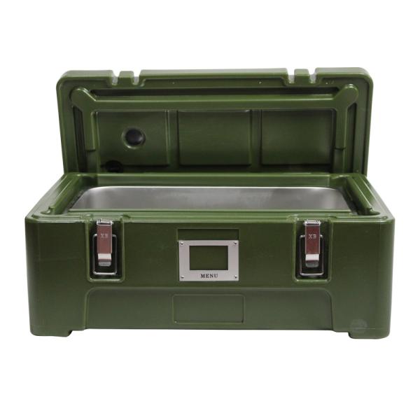 Bpa Free Cold Food Carrier 10 Hours 25L Food Transport Box Green