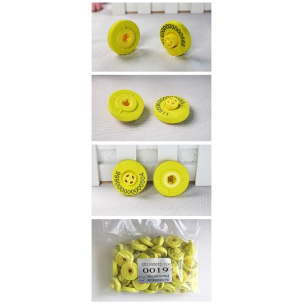 Водостойкие электронные ушные ярлыки для скота и долговечные для управления животными