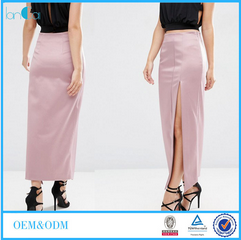 Оптовая юбка женщин с высокой талией и уменьшает подходящие длинные юбки для женщин